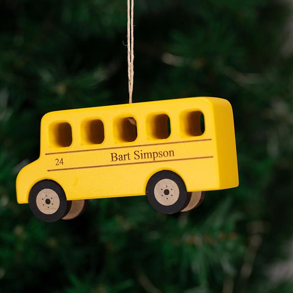 School Bus Ornament